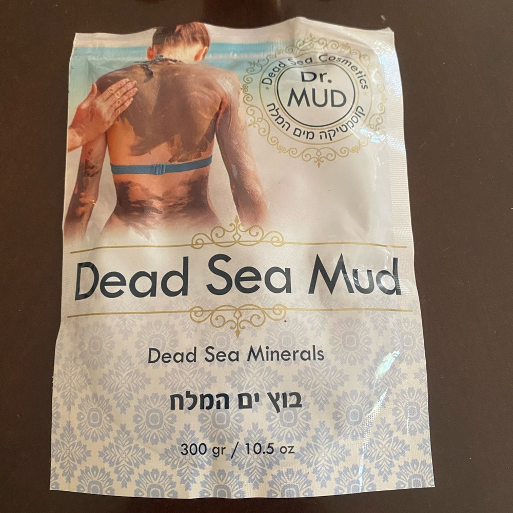 New pack of dr. Mud Dead Sea mud